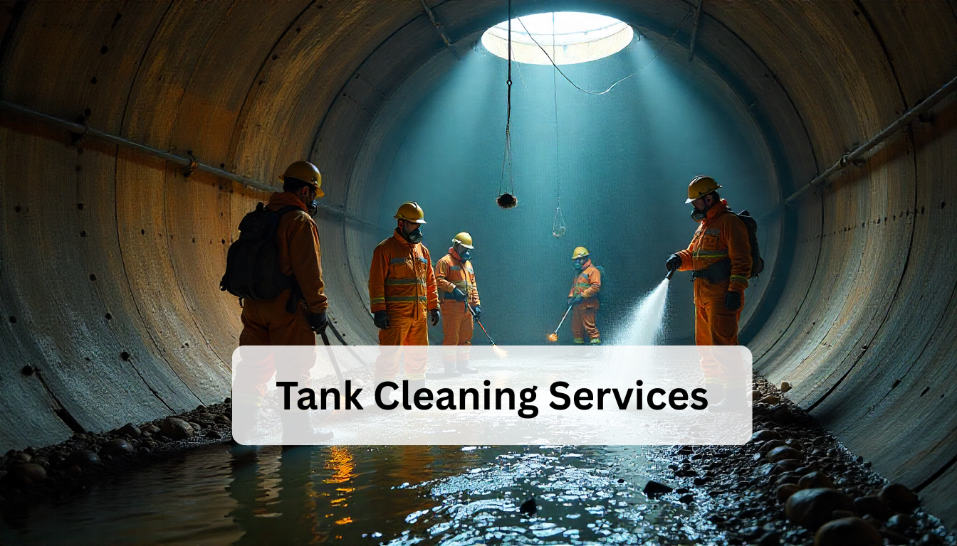 Tank Cleaning Services Dubai and Sharjah – Keep Your Tanks Safe and Sparkling Clean